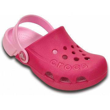 Crocs Electro Clogs Tjej Röda | Sverige 1541UZGT